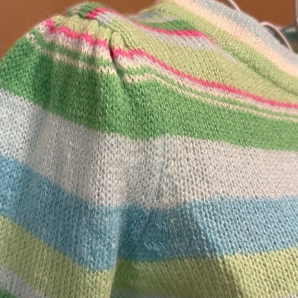 NWT Lilly Pulitzer Wool Striped Sweater XXS New Preppy - Picture 4 of 6